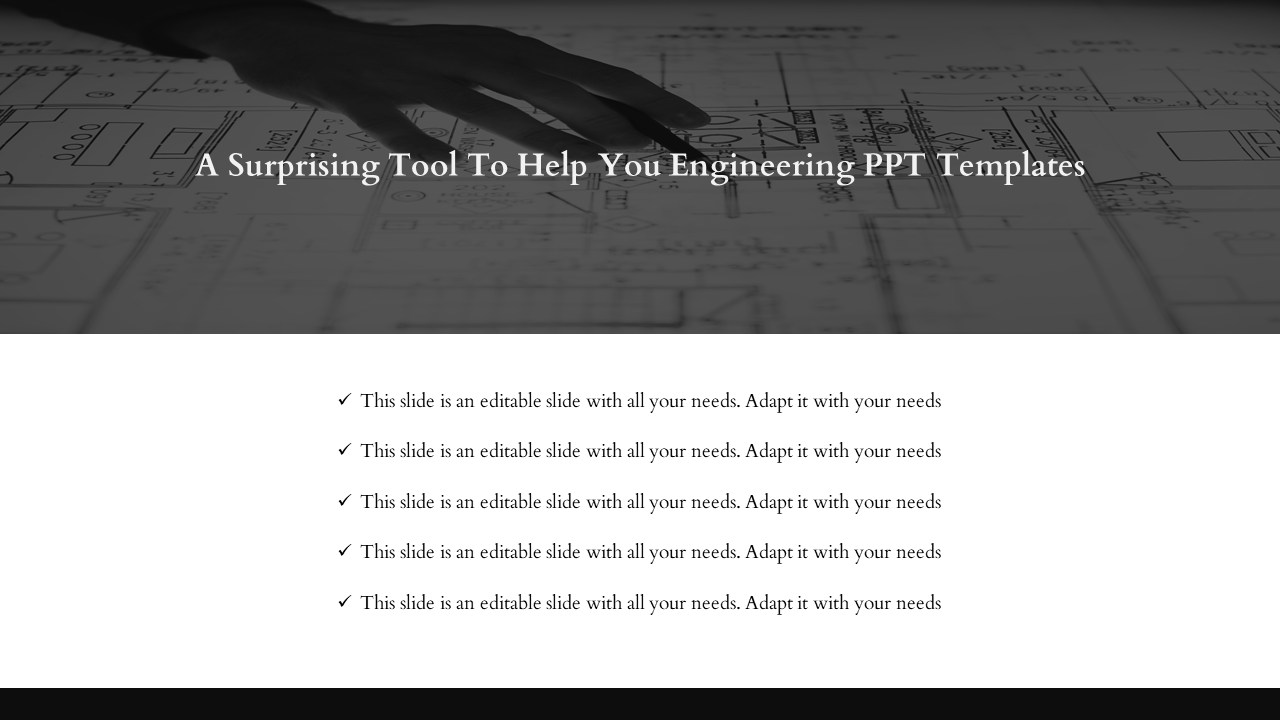 Incredible Engineering PPT Templates Presentation Design